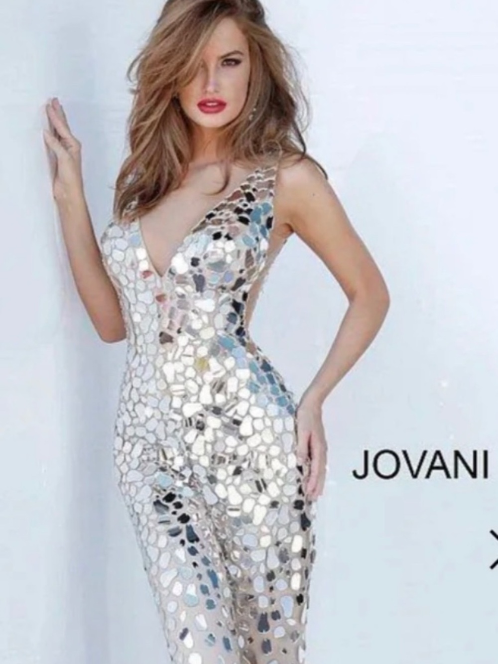 Jovani Mirrored Jumpsuit